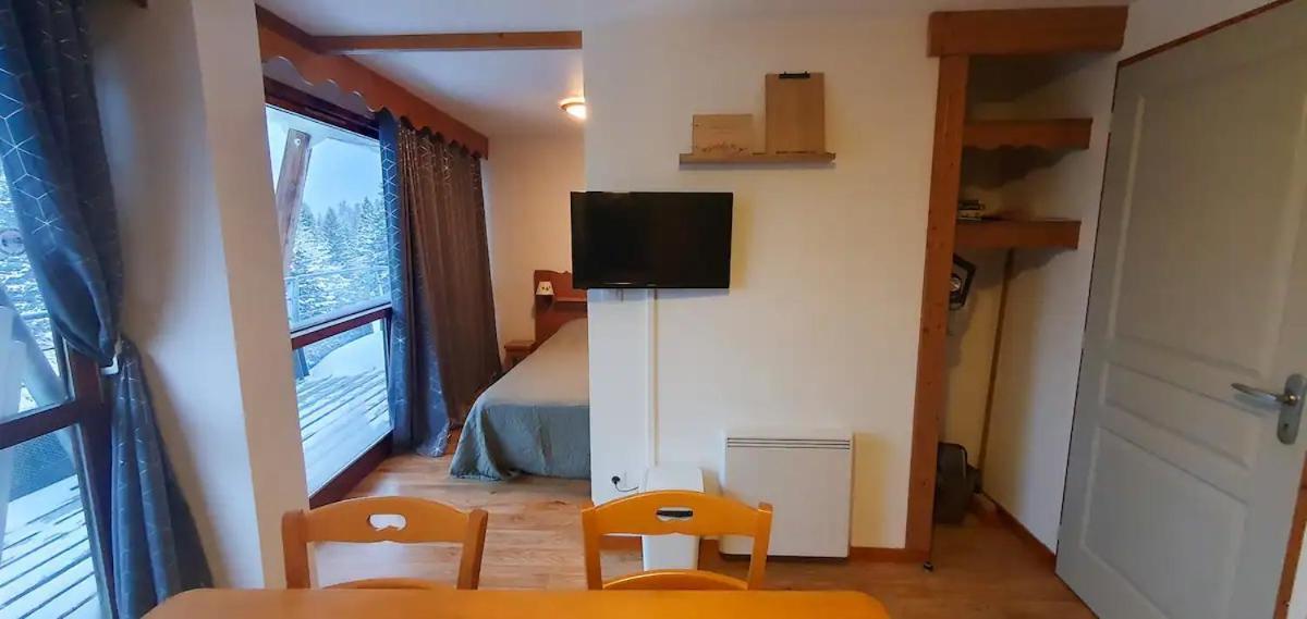 שמרוסה Appartement 3 Etoiles Au Pied Des Pistes Avec Balcon Ete מראה חיצוני תמונה